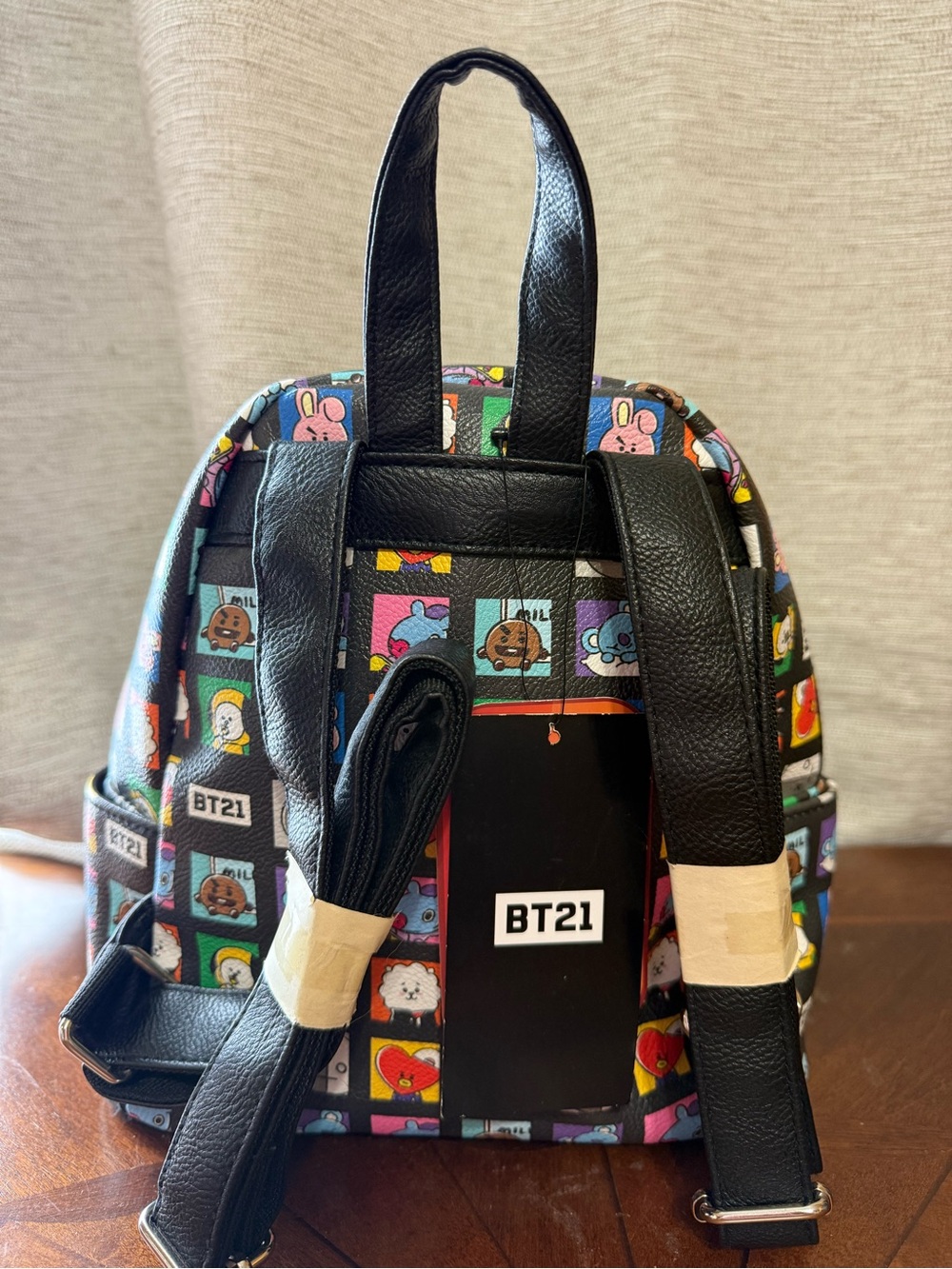 BT21 Colorful Character Mini Backpack - Picture 5 of 12